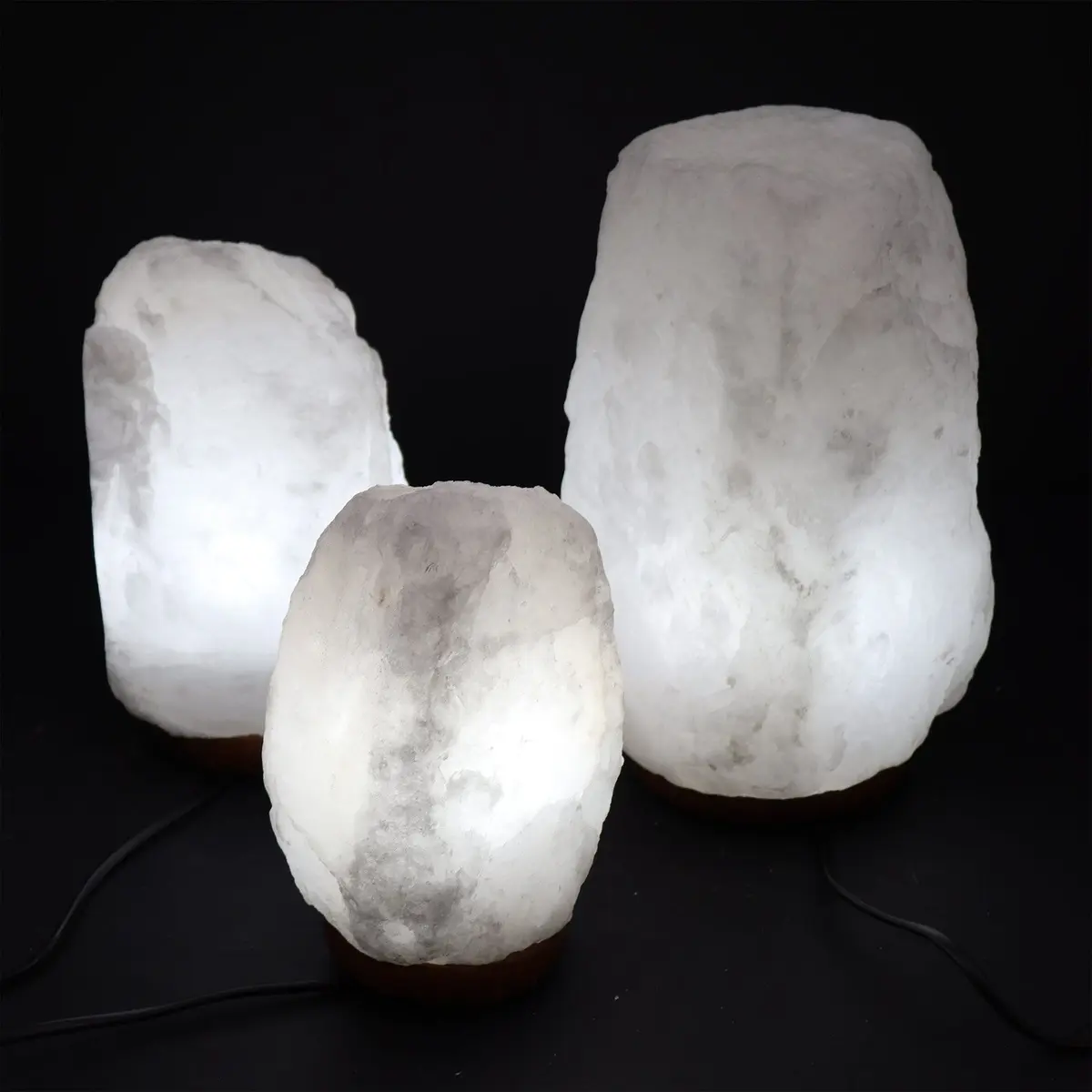 Crystal rock Himalayan salt lamp
