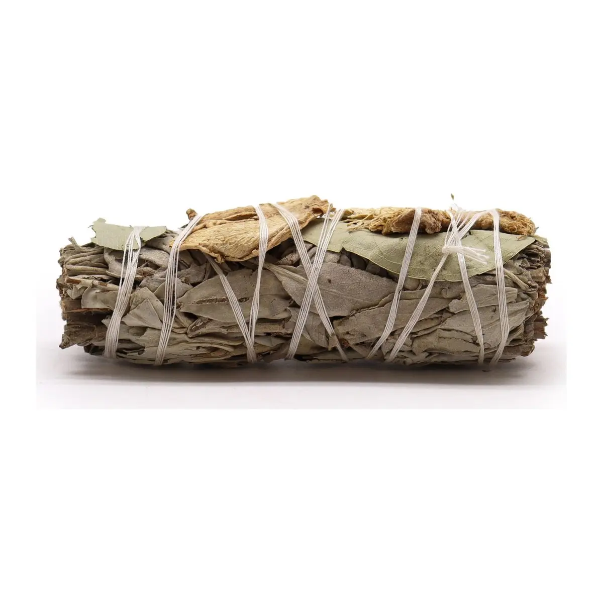 White sage, eucalyptus and ginger herb bundle